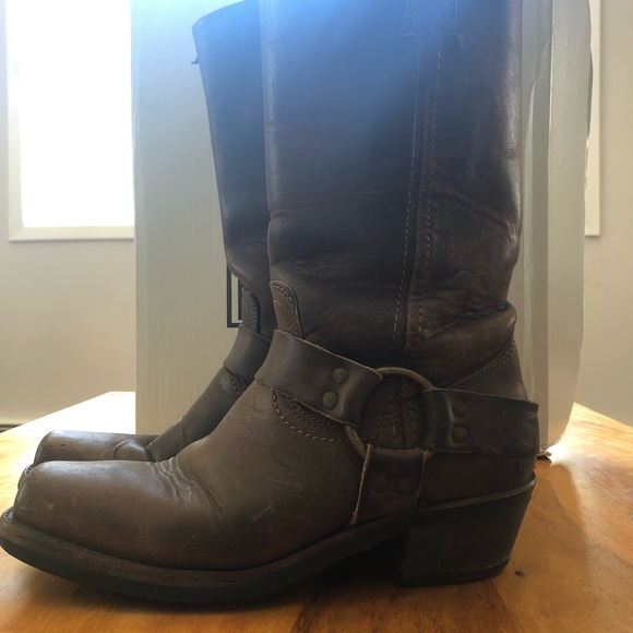 Frye Harness Boots - Picture 4 of 6